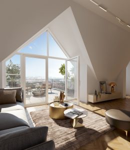 Appartement Sannois salon